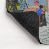 Unterschlupf Ping Pong De African Queen Mousepad (Ecke)