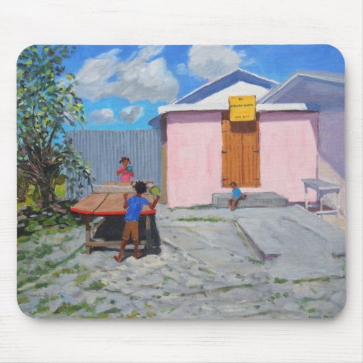 Unterschlupf Ping Pong De African Queen Mousepad (Vorne)