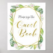 Unterschreiben Sie bitte das Gästebuch (Vorne)