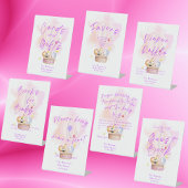 Unterschreiben Sie das Gästebuch Baby Animals Safa Sockelschild