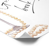 Unterschreiben Sie das Gästebuch Minimalistisch Pe (Ecke)