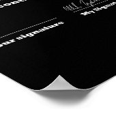 Unterschreiben Sie den Vertrag Big Boy unterzeichn Poster (Ecke)