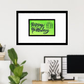 Unterschreiben Sie dieses Geburtstagspaket, Autogr Poster (Heimbüro)