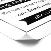 Unterschreiben Sie ein Herz Drop Box Wedding Guest Fotodruck (Ecke)