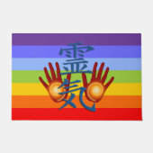 Unterschreiben Sie REIKI & Energy Hands + Ihren Ba Fußmatte (Vorderseite)