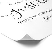 Unterschreiben Sie unser Gästebuch Greenerity Wedd (Ecke)