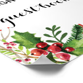 Unterschreiben Sie unser Gästebuch Hochzeit botani (Ecke)