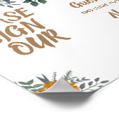 Unterschreiben Sie unser Gästebuch Hochzeiten Sonn (Ecke)