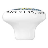 Unterschrift beibehalten keramikknauf (Seitenansicht)