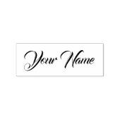 Unterschrift Bester Name oder Text Gummistempel (Prägung)