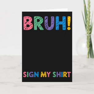 Unterschrift Bruh Es ist mein 100 Tage Schultag Sc Karte
