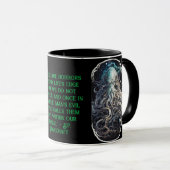 Unterschrift: Cthulhu - Horrors Tasse (VorderseiteRechts)