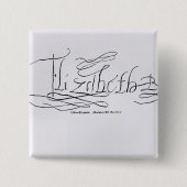 Unterschrift der Königin Elizabeth I Button (Vorderseite)