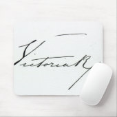 Unterschrift der Königin Victoria (Feder auf Mousepad (Mit Mouse)