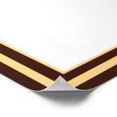 Unterschrift der Partei für den Minimalistischen F Poster (Ecke)