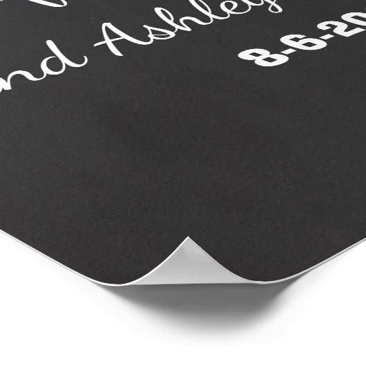 Unterschrift der Verbindungspartei stellte die Fra Poster (Ecke)