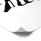 Unterschrift des Abolitionisten Frederick Douglass Poster (Ecke)