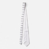 Unterschrift des berühmten Künstlers Michelangelo Krawatte (Rückseite)