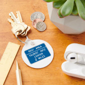 Unterschrift des Fremdenverkehrsinformationszentru Schlüsselanhänger