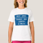 Unterschrift des Fremdenverkehrsinformationszentru T-Shirt (Vorderseite)