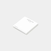 Unterschrift des Hochzeitsgastes Post-it Klebezettel (angewinkelt)