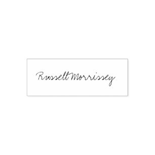 Unterschrift handschriftlich permastempel