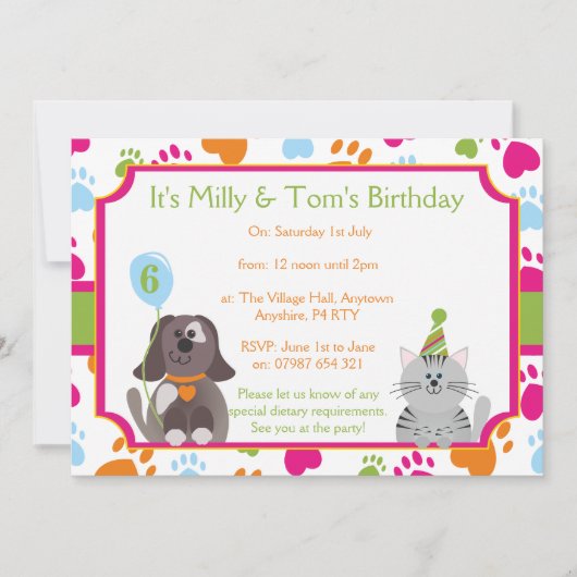 Unterschrift: Lech 12,7 cm x 17,8 cm, Standardweiß Einladung (Vorderseite)