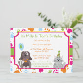 Unterschrift: Lech 12,7 cm x 17,8 cm, Standardweiß Einladung (Stehend Vorderseite)