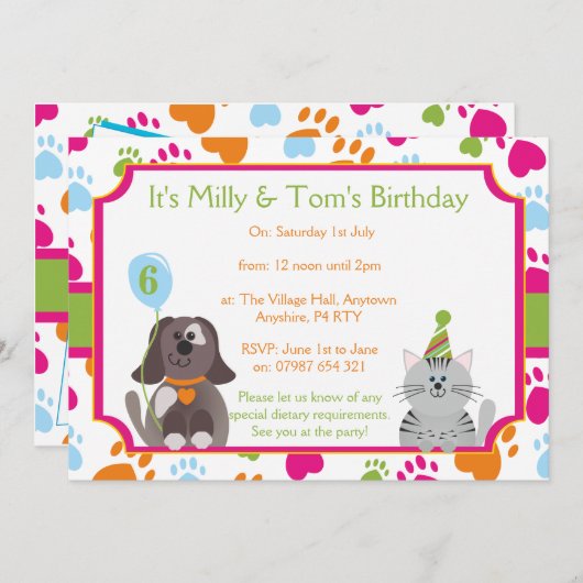 Unterschrift: Lech 12,7 cm x 17,8 cm, Standardweiß Einladung (Vorne/Hinten)