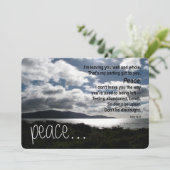 Unterschrift: Matte 5" x 7", Standard-weiße Umschl Einladung (Stehend Vorderseite)