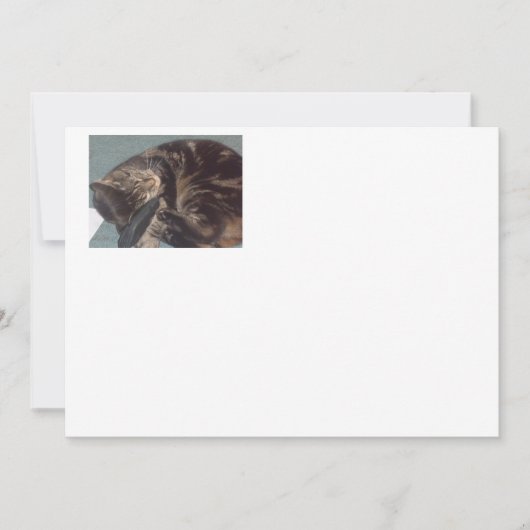 Unterschrift "Playful Dave": Matte Einladungen (Vorderseite)