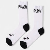 UNTERSCHRIFT - PuppyPower Socken (Linkes Detail)