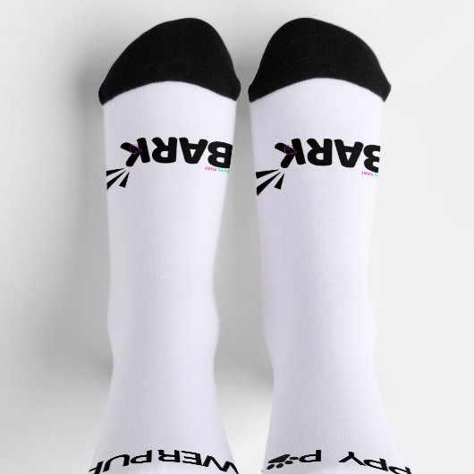 UNTERSCHRIFT - PuppyPower Socken (Oben)