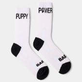 UNTERSCHRIFT - PuppyPower Socken (Rechts)