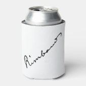 Unterschrift von Arthur Rimbaud Dosenkühler (Kanne Vorderseite)