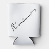 Unterschrift von Arthur Rimbaud Dosenkühler (Vorderseite)