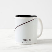 Unterschrift von Frederick das große Zweifarbige Tasse (VorderseiteRechts)