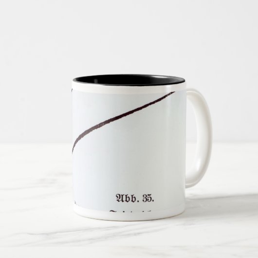 Unterschrift von Frederick das große Zweifarbige Tasse (VorderseiteRechts)