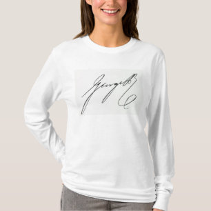 Unterschrift von George IV T-Shirt