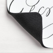 Unterschrift von König George III Mousepad (Ecke)