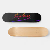 Unterschrift von Neon Napoleon Skateboard (Horizontal)