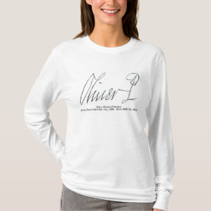 Unterschrift von Oliver Cromwell-Lord Protector T-Shirt