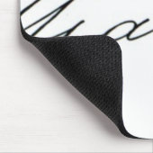 Unterschrift von William IV, 1831 Mousepad (Ecke)
