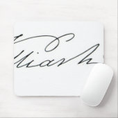 Unterschrift von William IV, 1831 Mousepad (Mit Mouse)