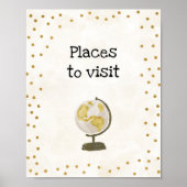 Unterschrift zum Thema Brautparty Poster (Vorne)