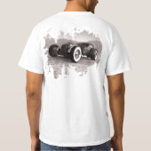 Unterschriften-Bewegungsschuft-Auto-Coupé-T - T-Shirt (Rückseite)