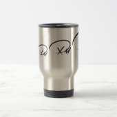 Unterschriften-Tasse - fertigen Sie mit Ihren Reisebecher (Mittel)