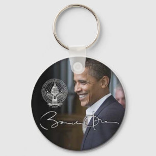 Unterschriftobama-Schlüsselanhänger Schlüsselanhänger