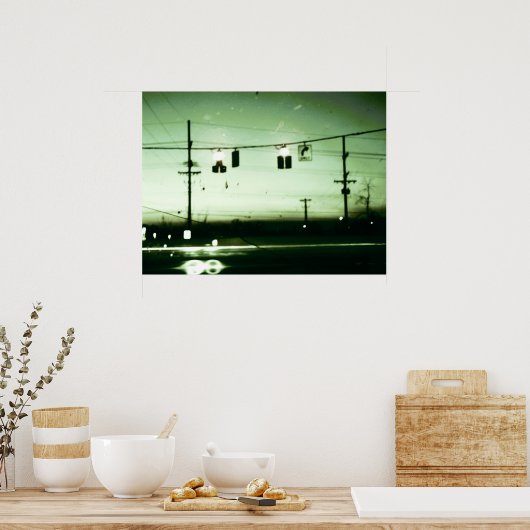 Unterschwellige Albtraumszene Nr. 43 Poster (Küche)