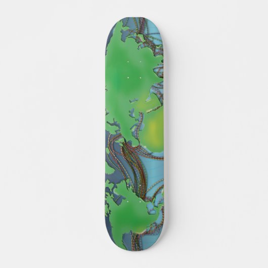 UnterSea Communication Drähte Skateboard (Vorne)